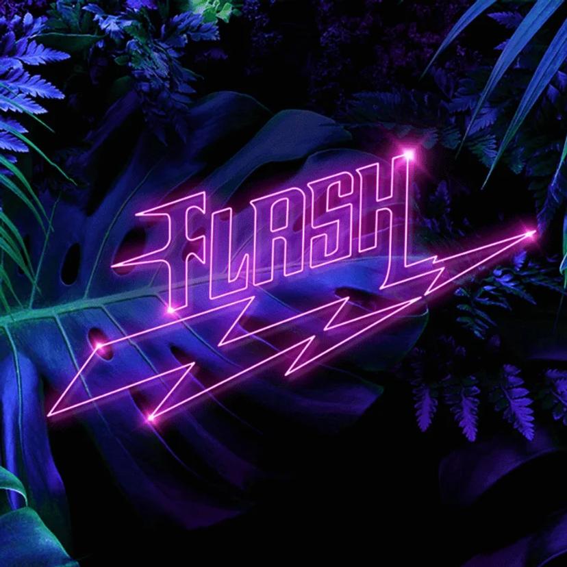 Flash X Club Domani event artwork
