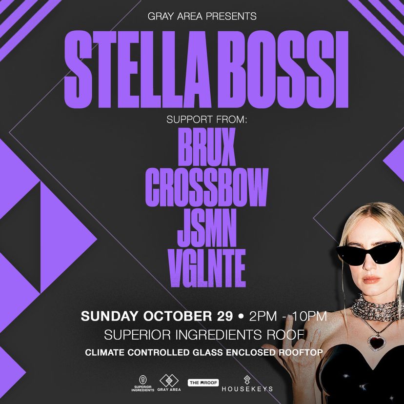 Stella Bossi w. Brux & Guests event artwork