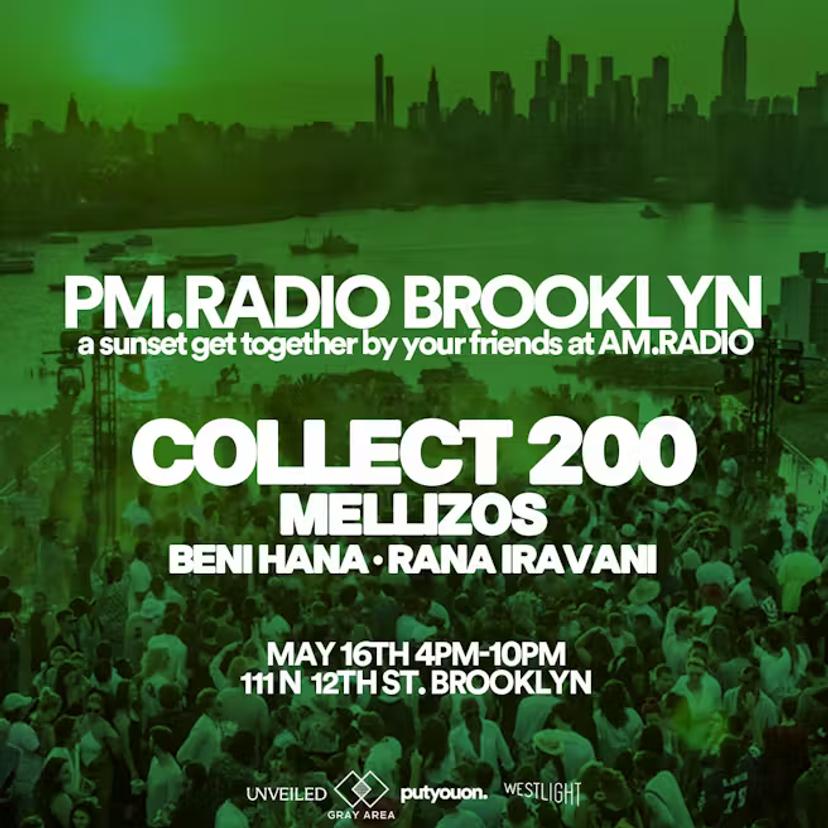 PM.RADIO with Collect 200 & Guests event artwork