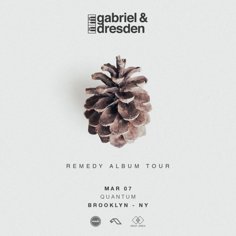 Gabriel & Dresden: Remedy Album Tour event artwork