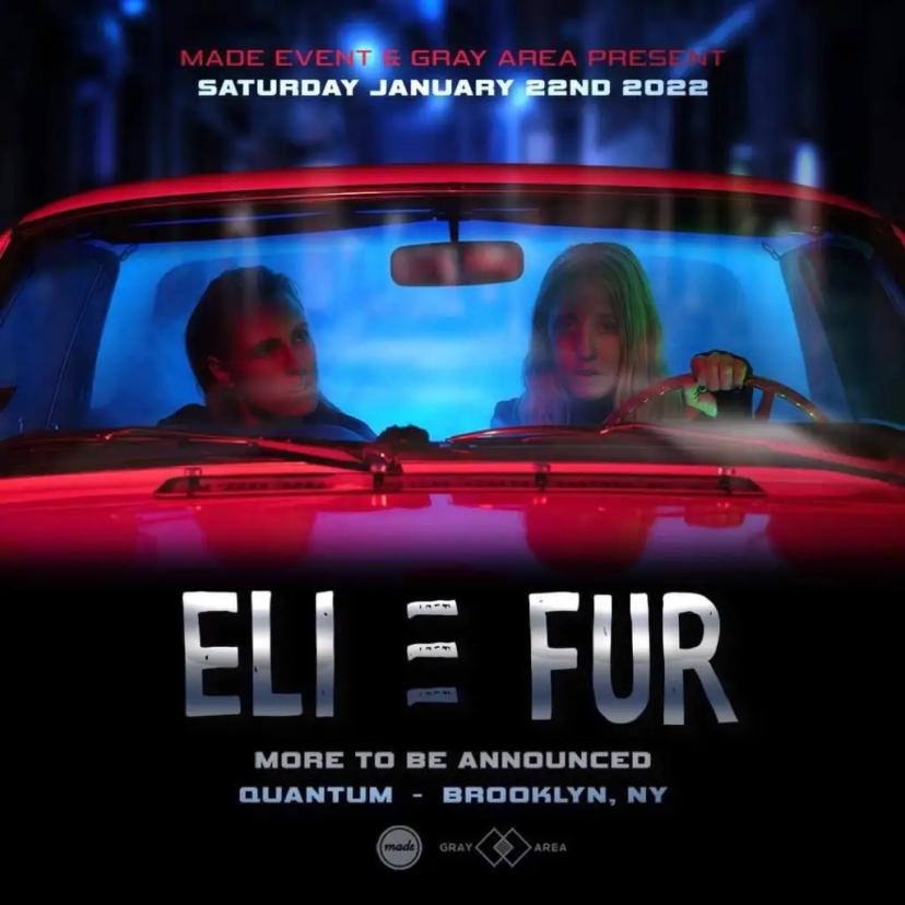 Eli & Fur & Guests event artwork