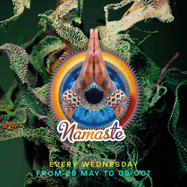 Namaste event artwork