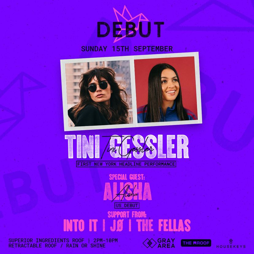 Debut: Tini Gessler First New York Headline Performance event artwork