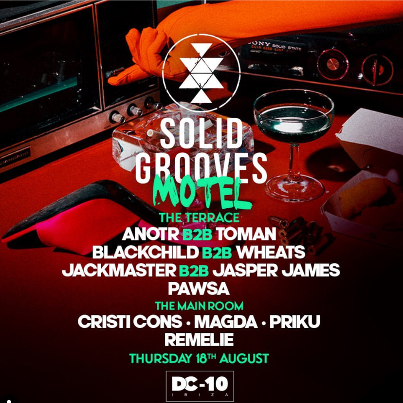 Solid Grooves event artwork
