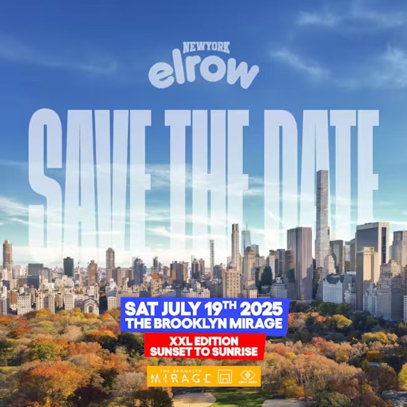 elrow NYC: Summer Festival 2025 event artwork