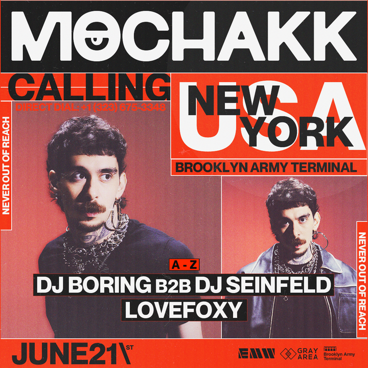 Mochakk Calling at Brooklyn Army Terminal | Gray Area