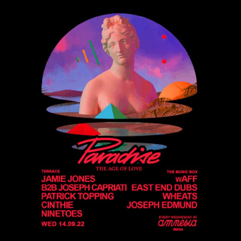 Paradise event artwork