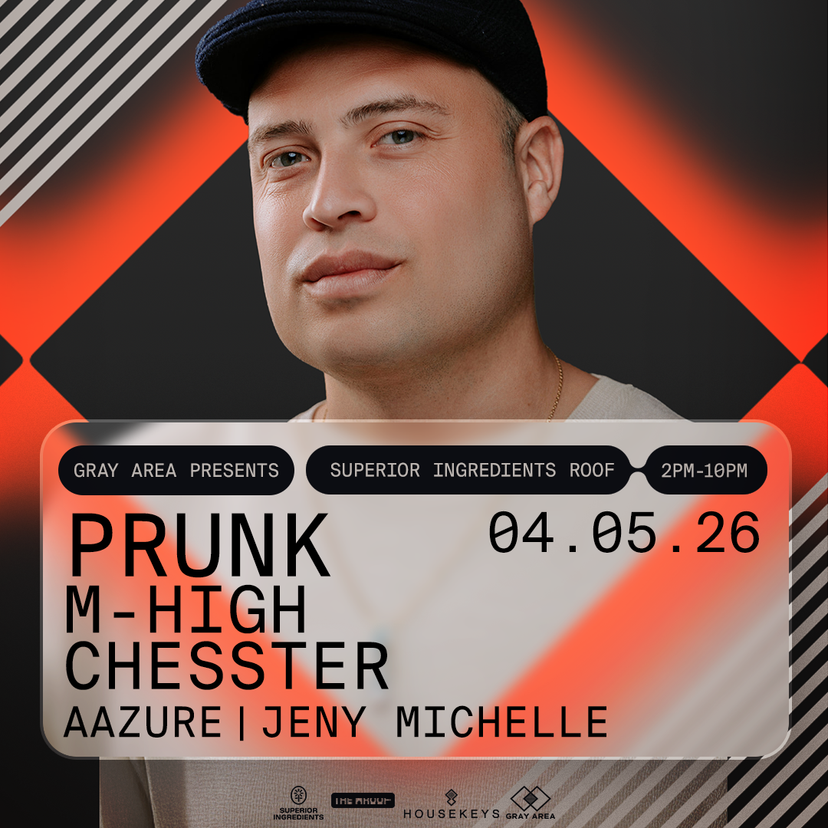 Prunk with M-High & Chesster event artwork