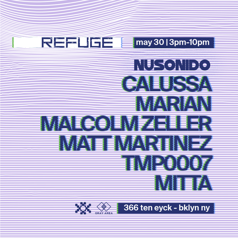 Calussa presents NUSONIDO event artwork