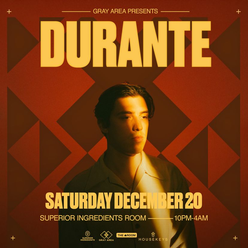 Durante & Guests event artwork