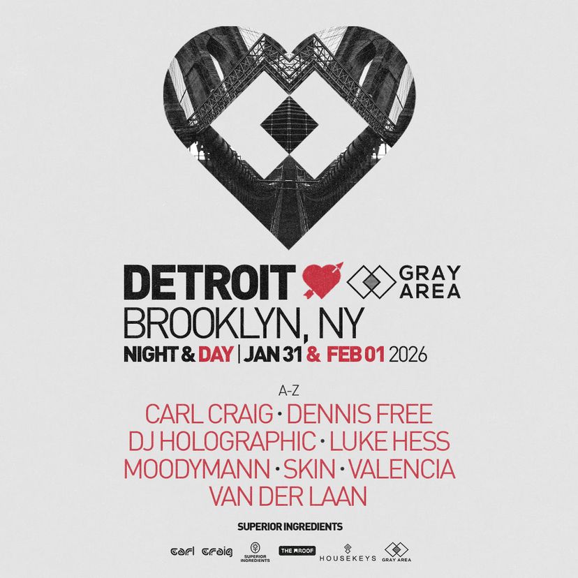 Detroit Love Brooklyn event artwork