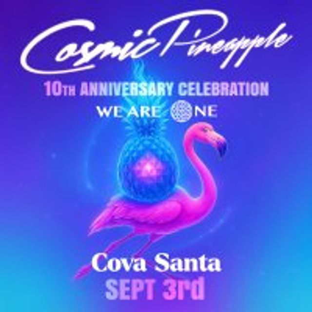 Cosmic Pineapple event artwork