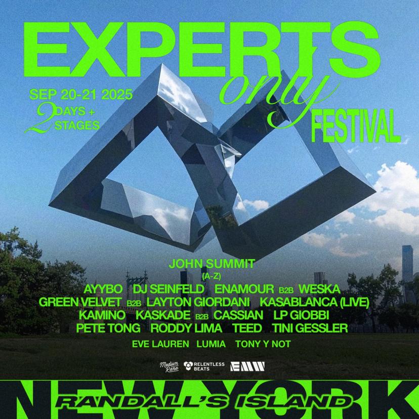 Experts Only Festival event artwork
