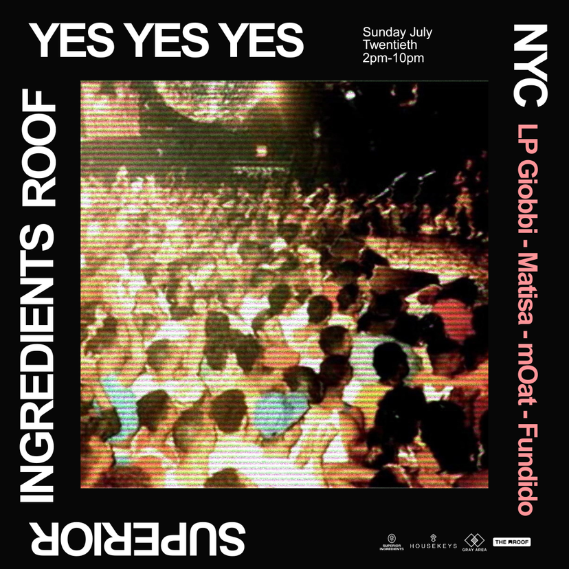 Yes Yes Yes Label Showcase event artwork