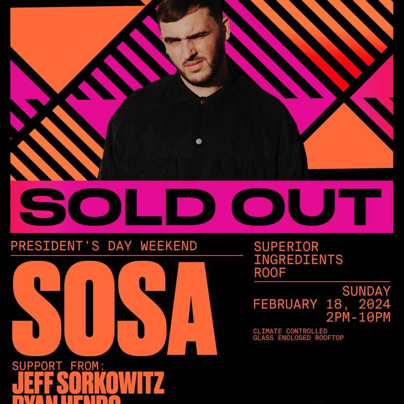 SOSA & Guests [Sold Out] event artwork