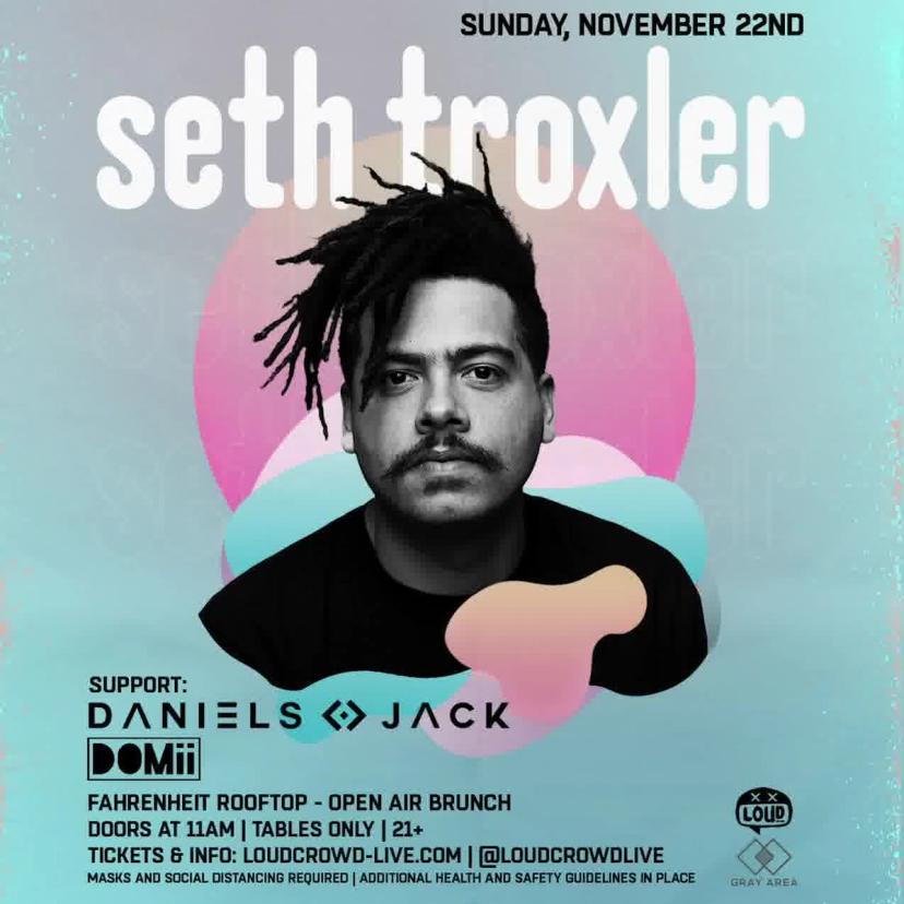 Seth Troxler Open Air Brunch event artwork