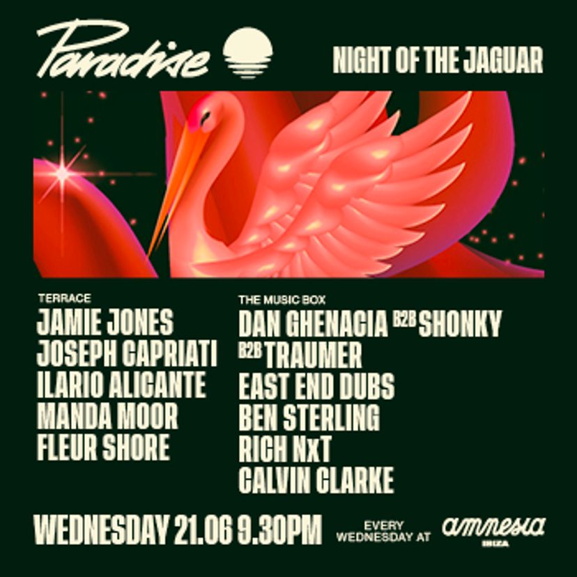 Paradise Opening Party event artwork