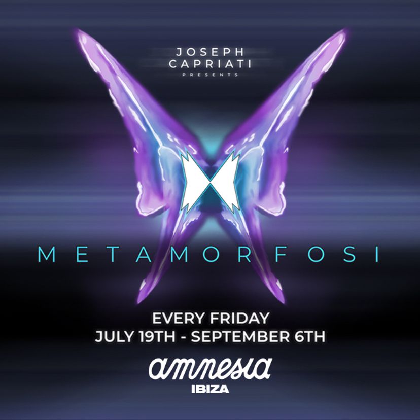 Joseph Capriati presents Metamorfosi Week 5 event artwork