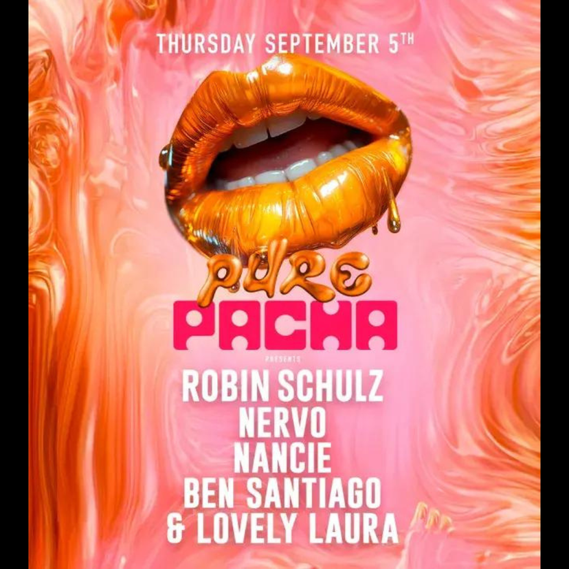 Pure Pacha Week 18 event artwork