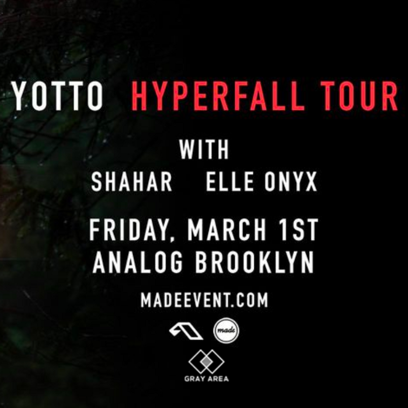 Yotto [Hyperfall Tour] event artwork