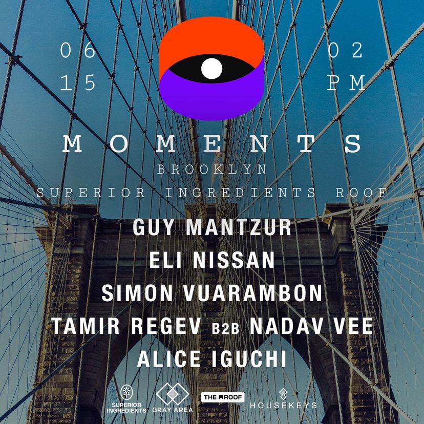 Moments New York w. Guy Mantzur, Eli Nissan & More event artwork