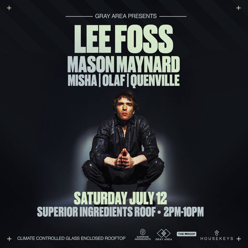 Lee Foss w. Mason Maynard event artwork