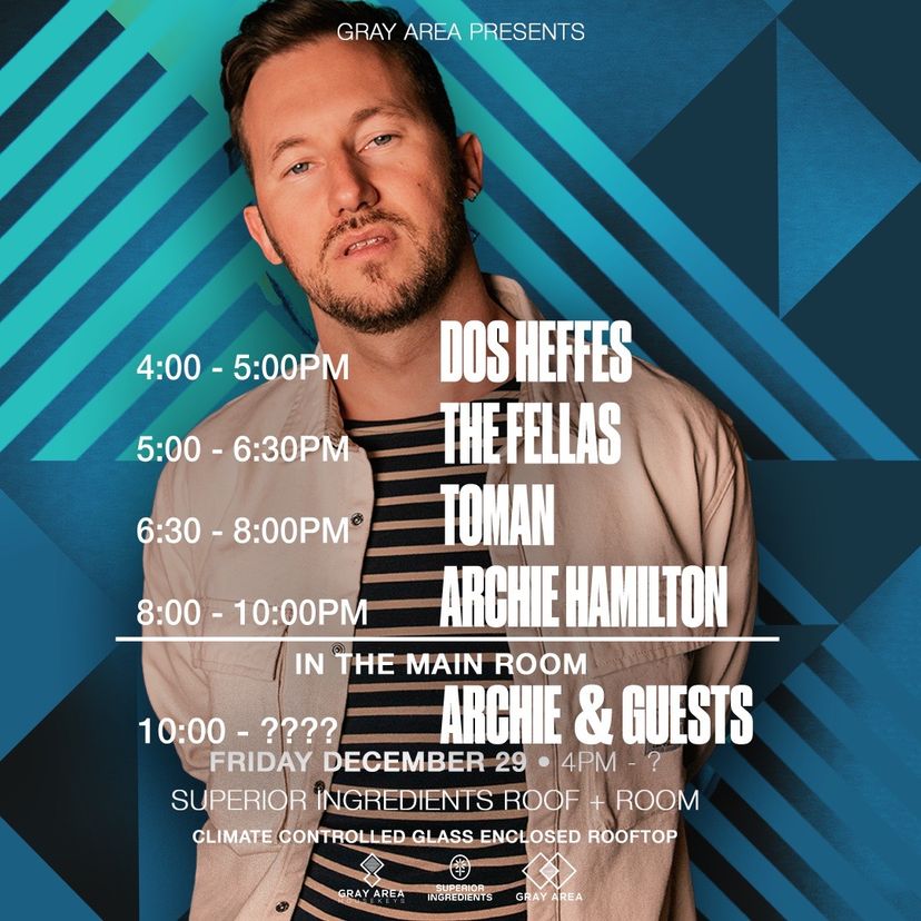 Archie Hamilton w. Toman [Day-Into-Night x NYE Weekend] event artwork