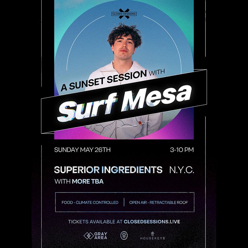 Surf Mesa [Memorial Day Weekend] event artwork