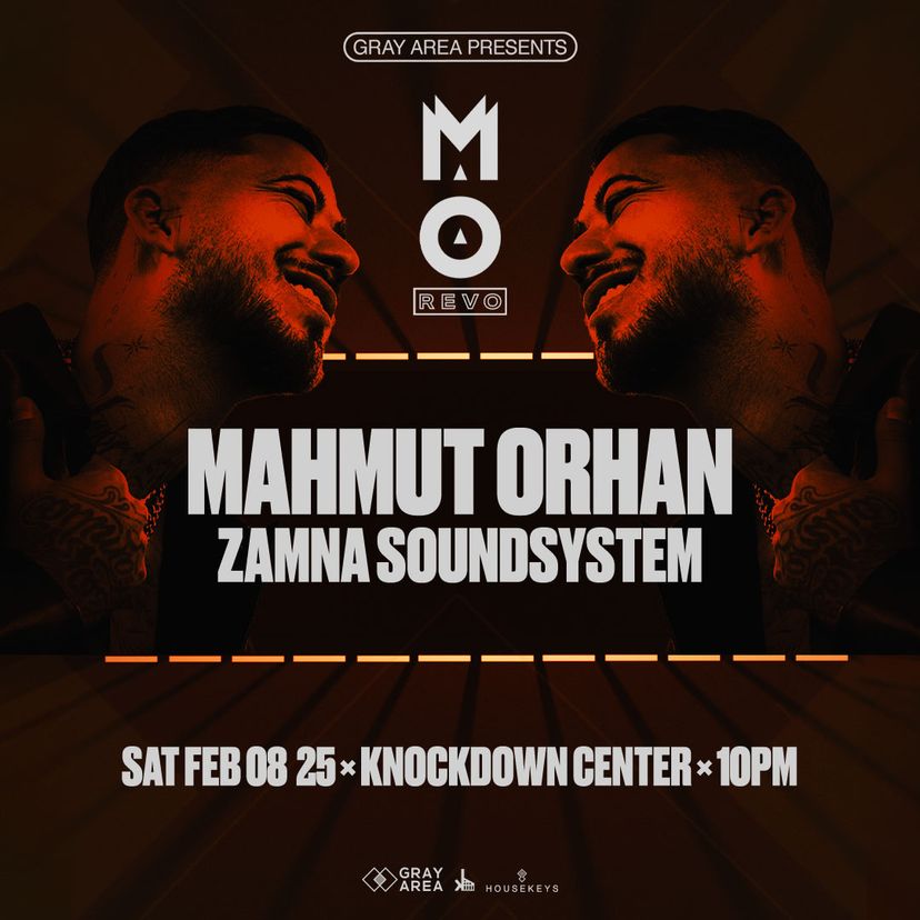 Mahmut Orhan: REVO + Zamna Soundsystem event artwork