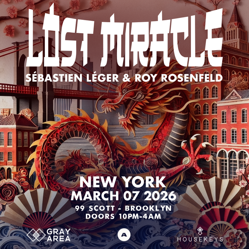 Lost Miracle: Sébastien Léger x Roy Rosenfeld event artwork