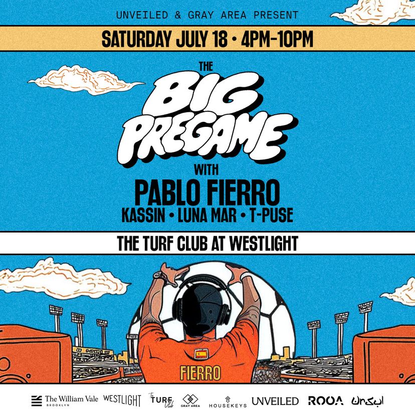The Big Pregame with Pablo Fierro event artwork