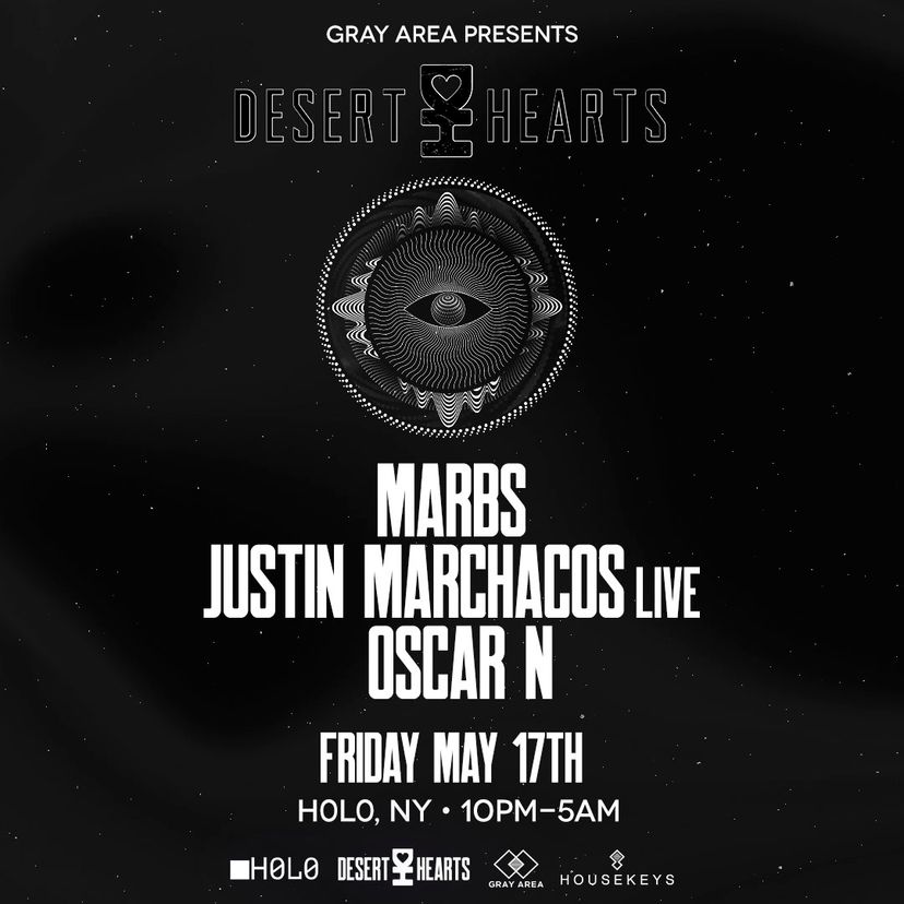 Marbs [Desert Hearts Black] w. Justin Marchacos event artwork
