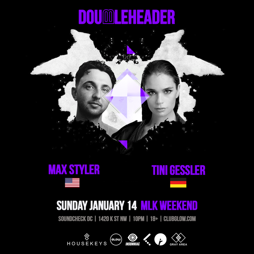 Doubleheader: Max Styler & Tini Gessler event artwork