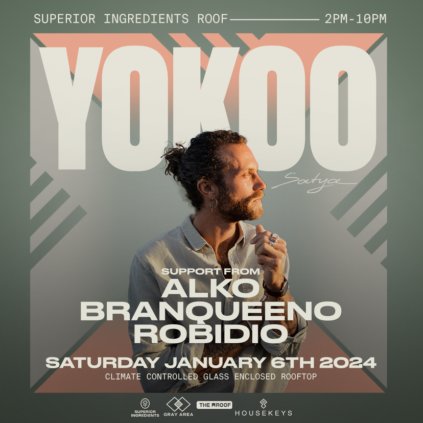 YokoO & Guests event artwork