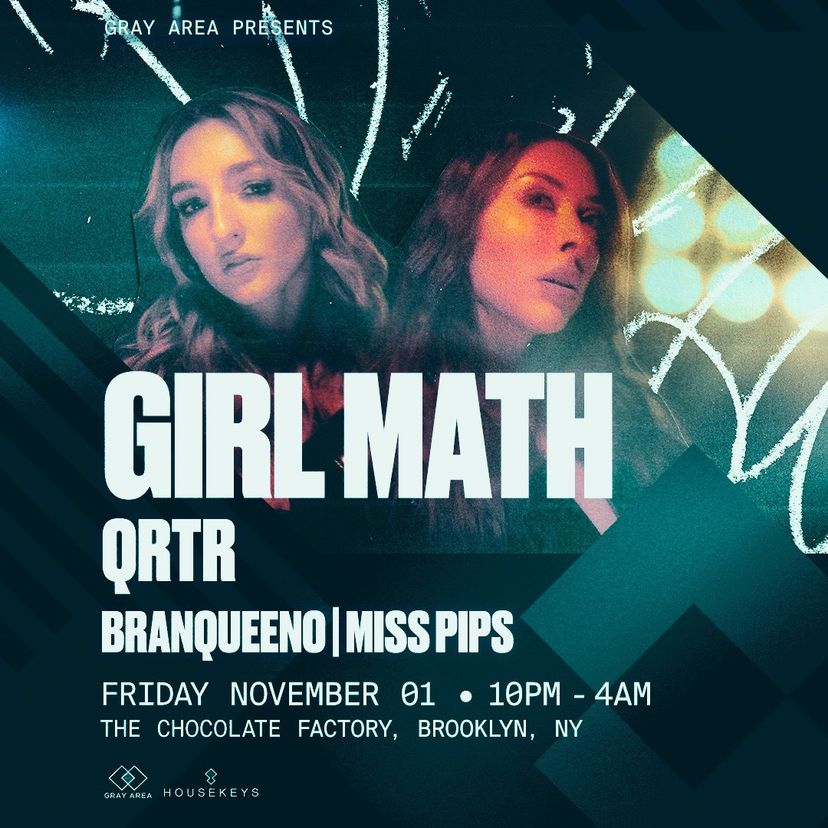 Girl Math (VNSSA b2b Nala) w. QRTR & Guests event artwork