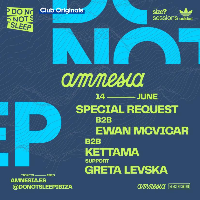 Do Not Sleep event artwork