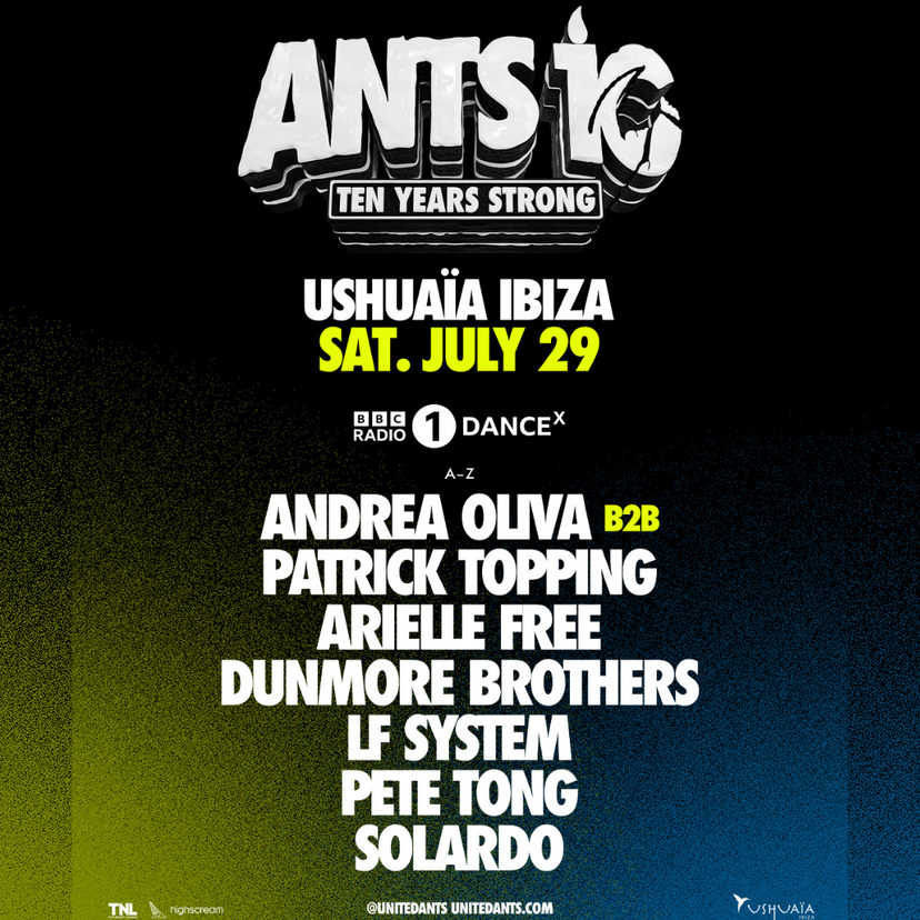 ANTS | BBC Radio 1 Dance Live event artwork