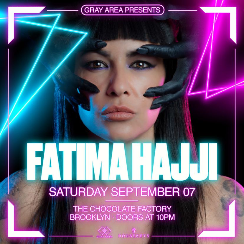 Fatima Hajji & Guests event artwork
