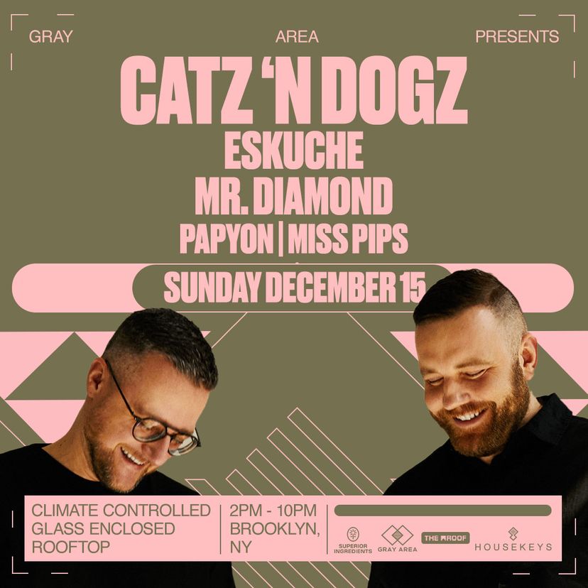 Catz 'n Dogz w. Eskuche & Guests event artwork