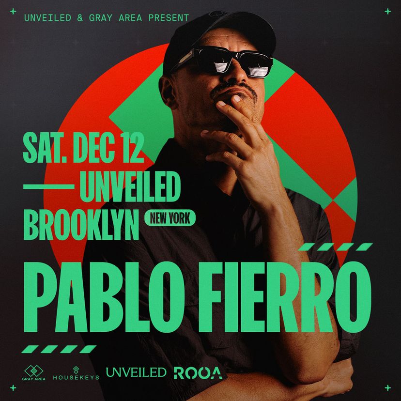 Pablo Fierro & Guests event artwork