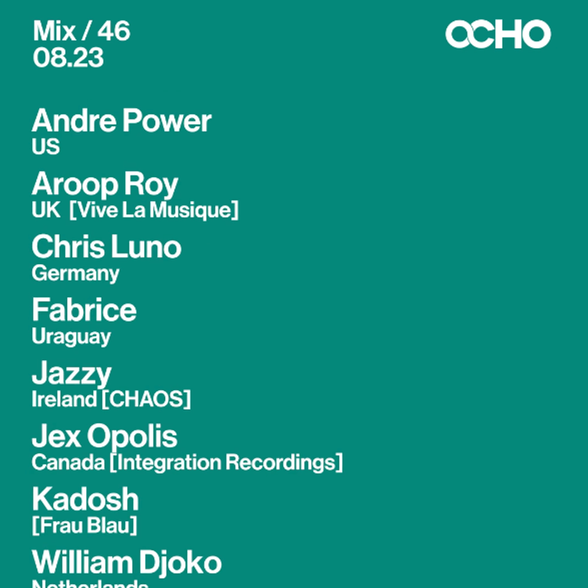 OCHO Episode #46 event artwork