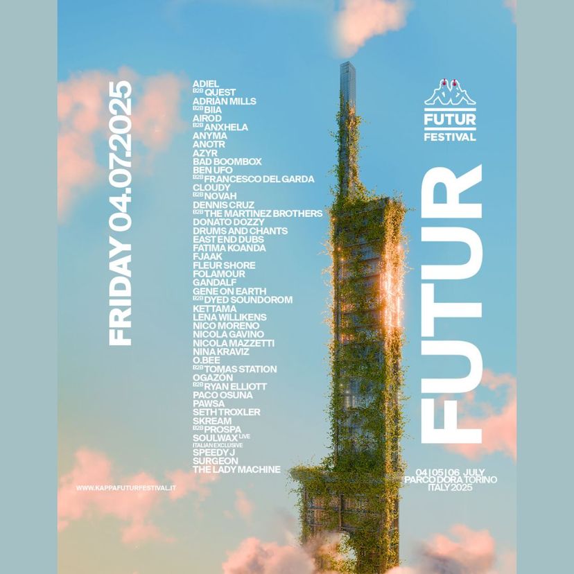 Kappa FuturFestival 2025 event artwork
