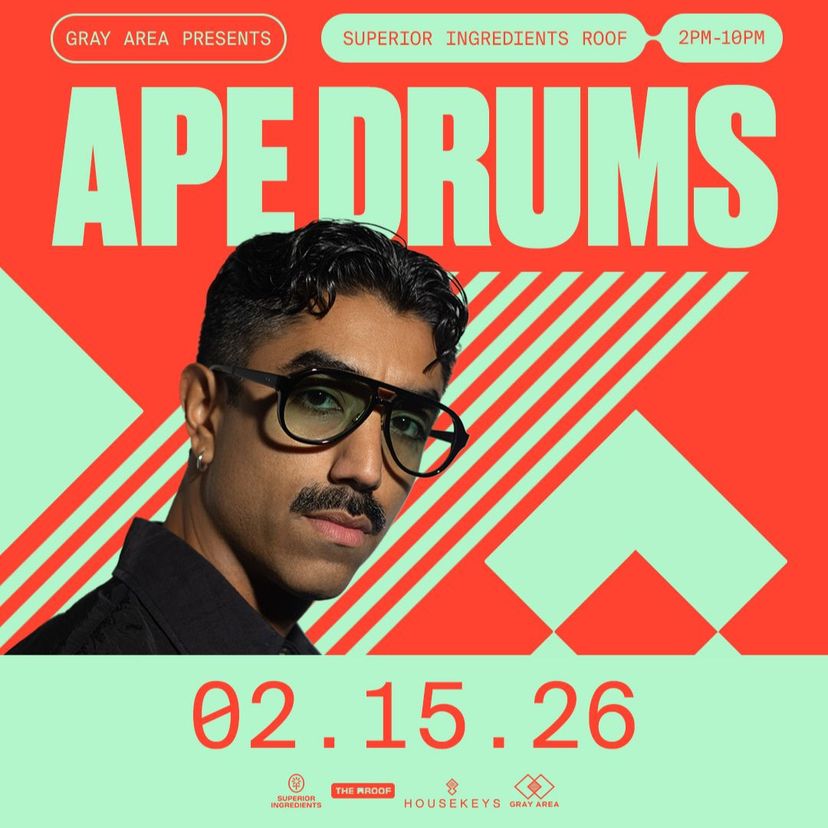 Ape Drums & Guests event artwork