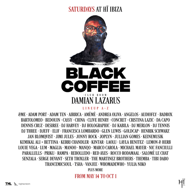 Black Coffee event artwork