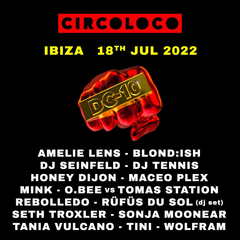 Circoloco event artwork
