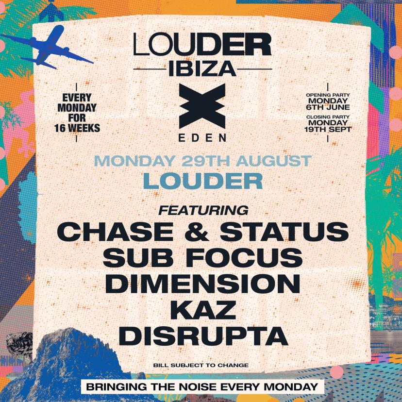 Louder event artwork