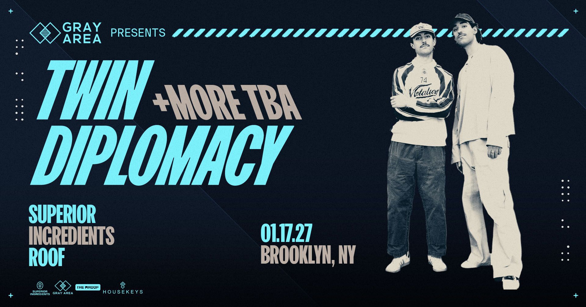 Twin Diplomacy & Guests at The Roof of | Gray Area