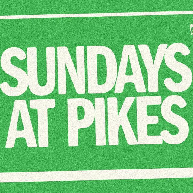Sunday's at Pikes event artwork