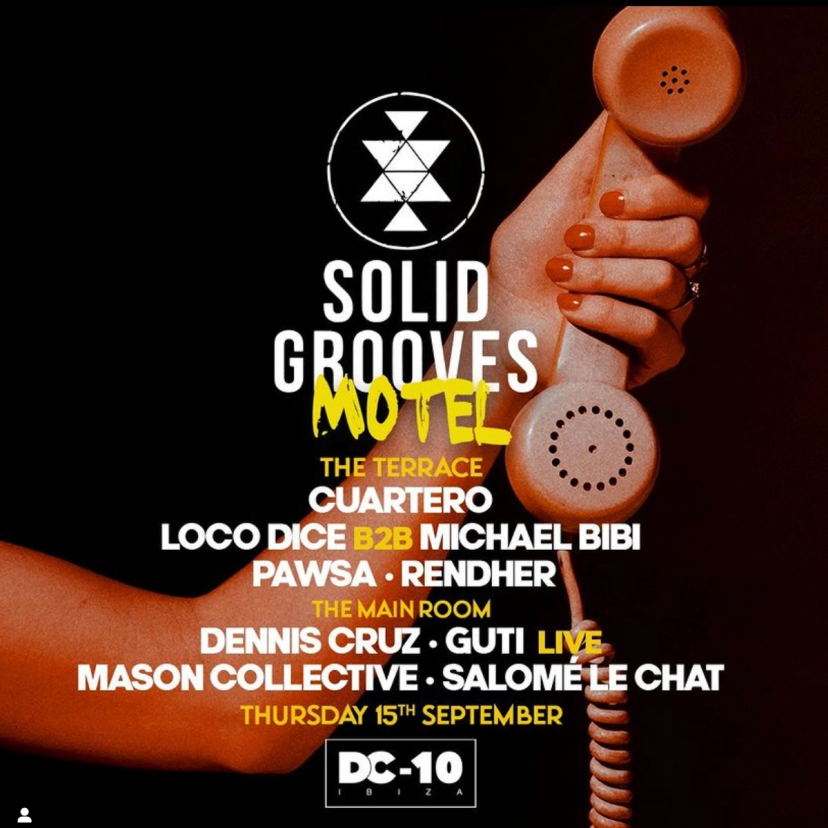 Solid Grooves event artwork