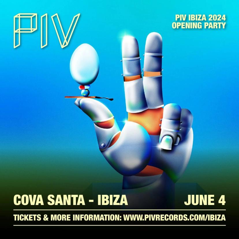 PIV Ibiza Opening Party event artwork